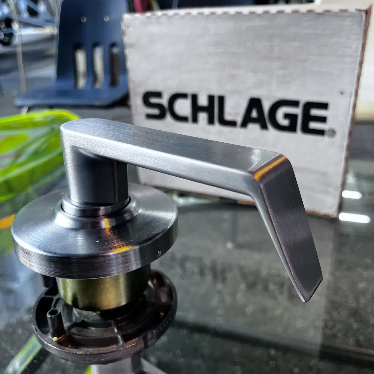 Schlage 미국 최고급 현관문 손잡이 고급 인테리어