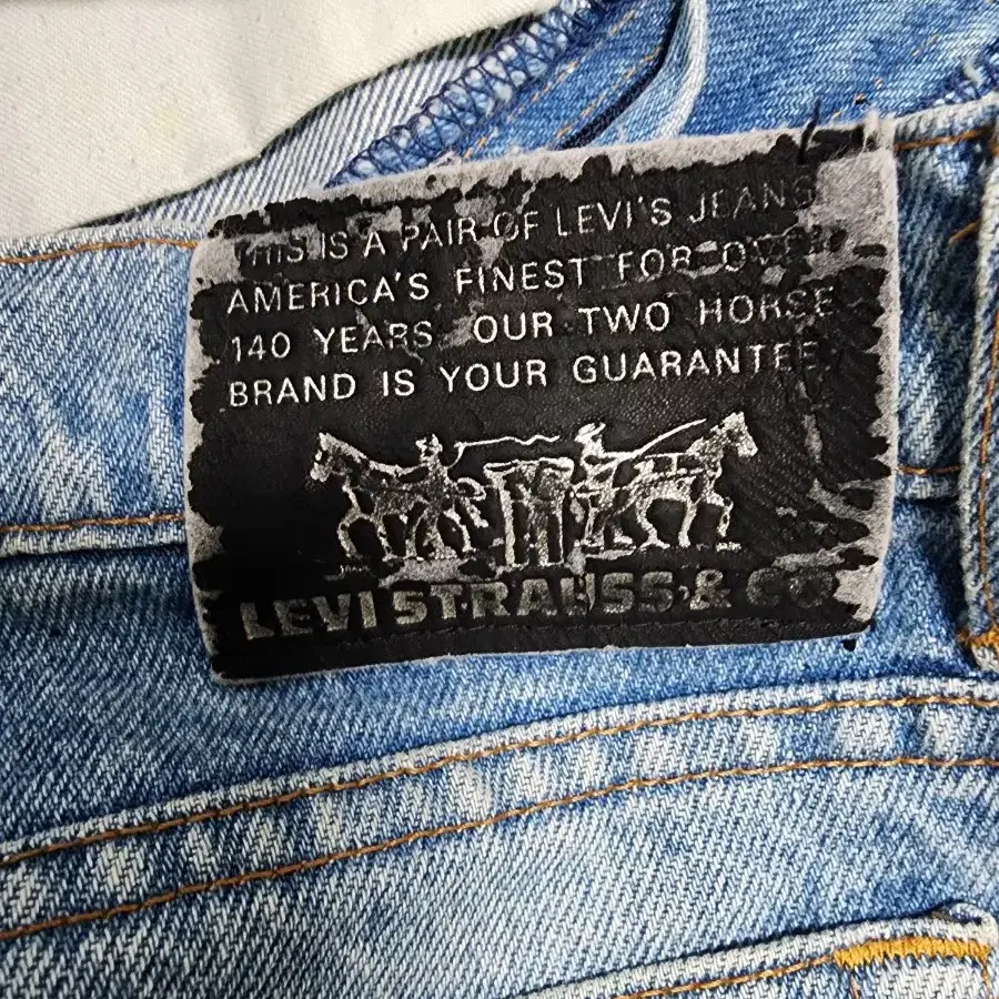 JPN 90's LEVI'S 빈티지 블랙탭 데님팬츠