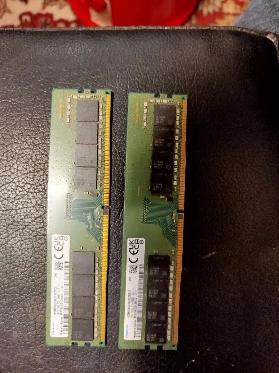 삼성전자 ddr4 2666 32gb(16*2), 세트당 ₩72,000원,