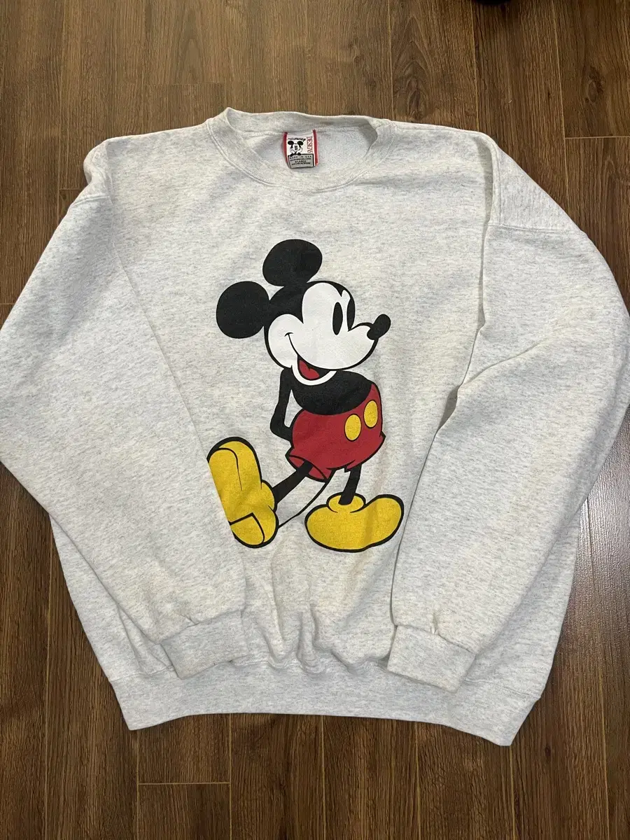 80s Mickey Mouse Sweatshirt Tops L