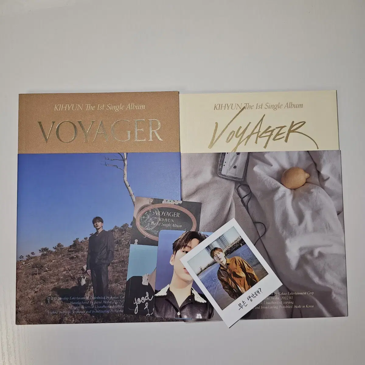 Kihyun VOYAGER album bulk sell (shipping included)