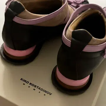 靴 kiko kostadinov hybrid mary jane shoes Kiko Kostadinov Women's Hybrid Himalayan Pink / Coffee Low