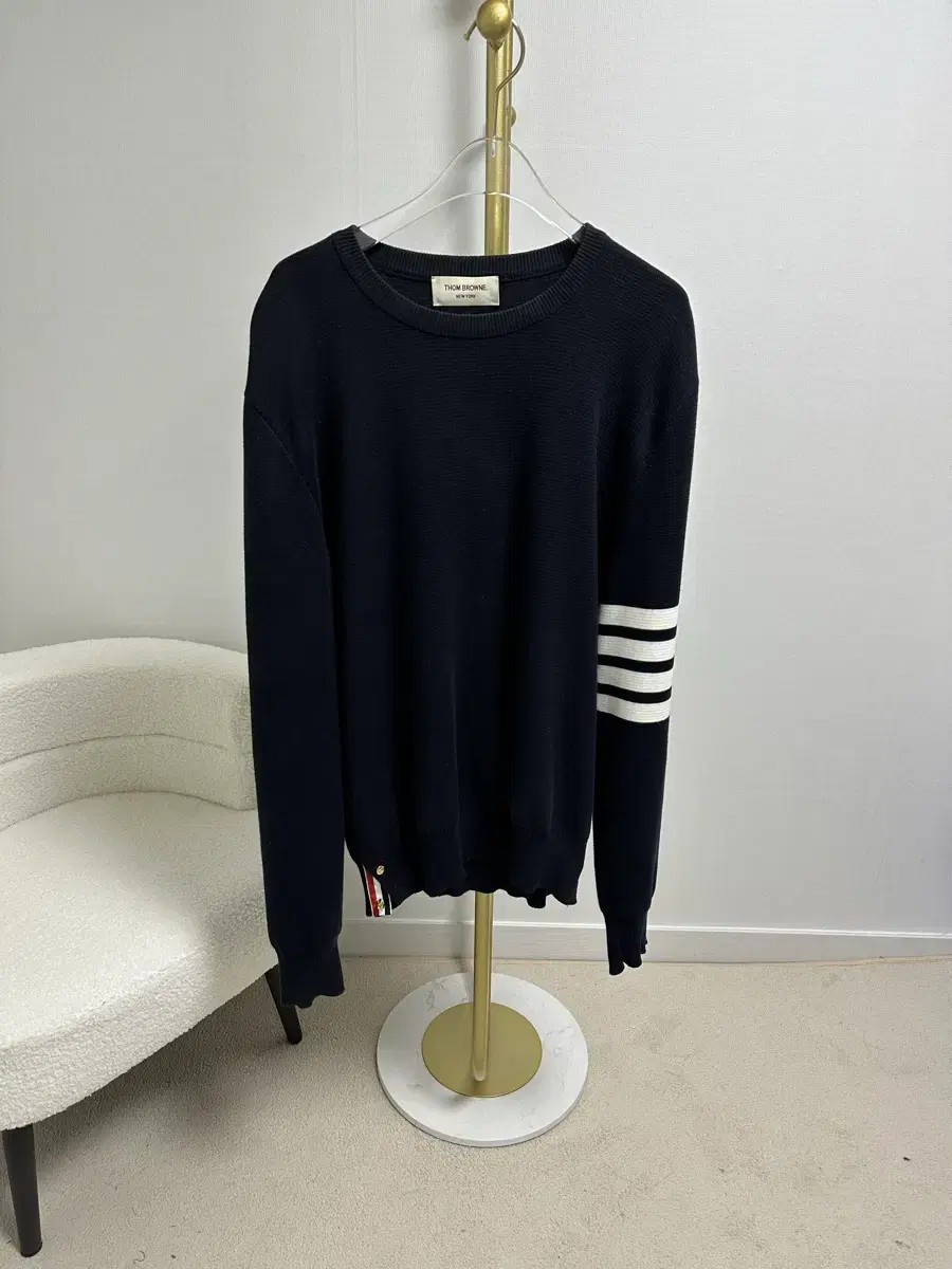 Size 4 / Thom Browne Milano Stitch Keum Knit