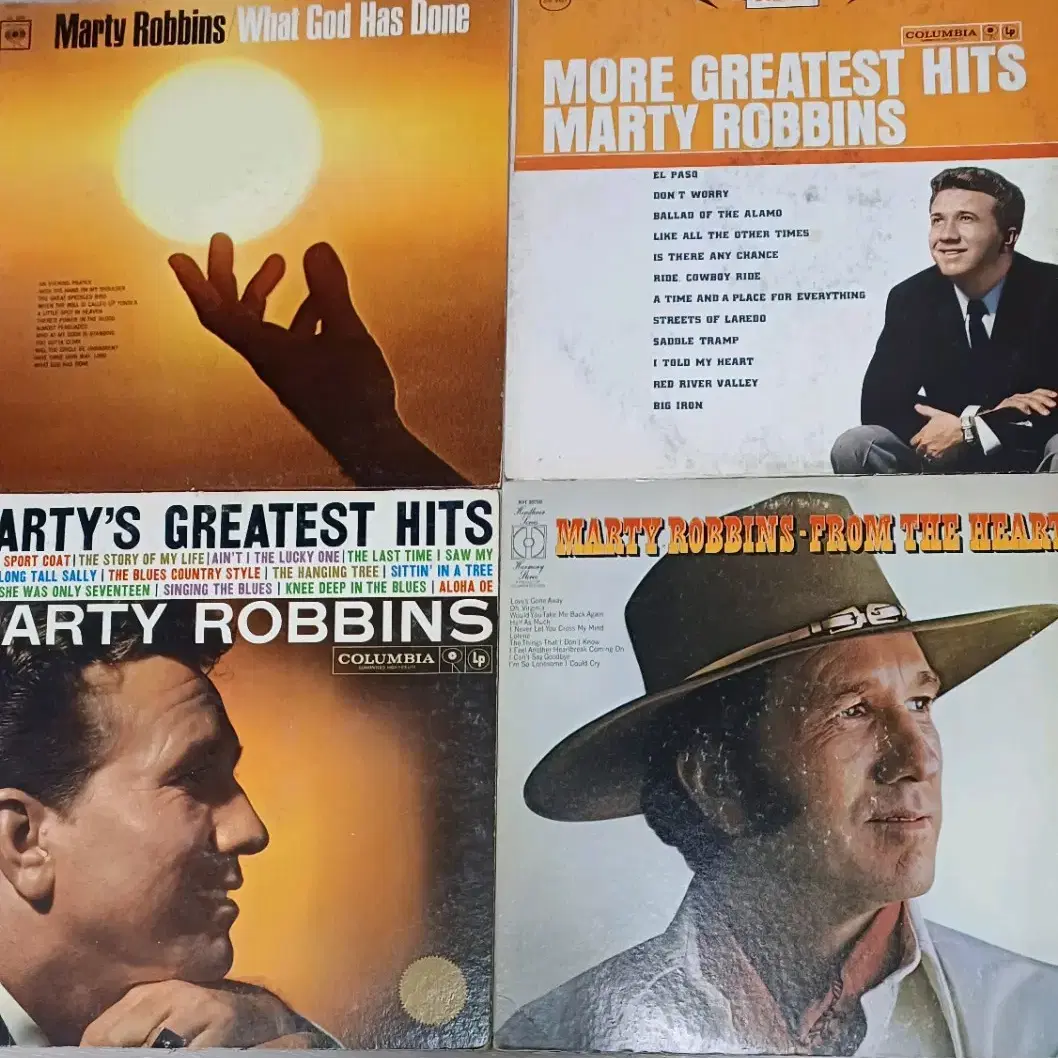 Marty Robbinns LP 미국수입원판 5장 일괄