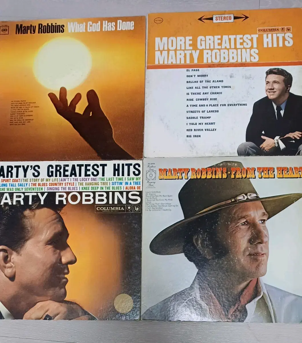 Marty Robbinns LP 미국수입원판 5장 일괄