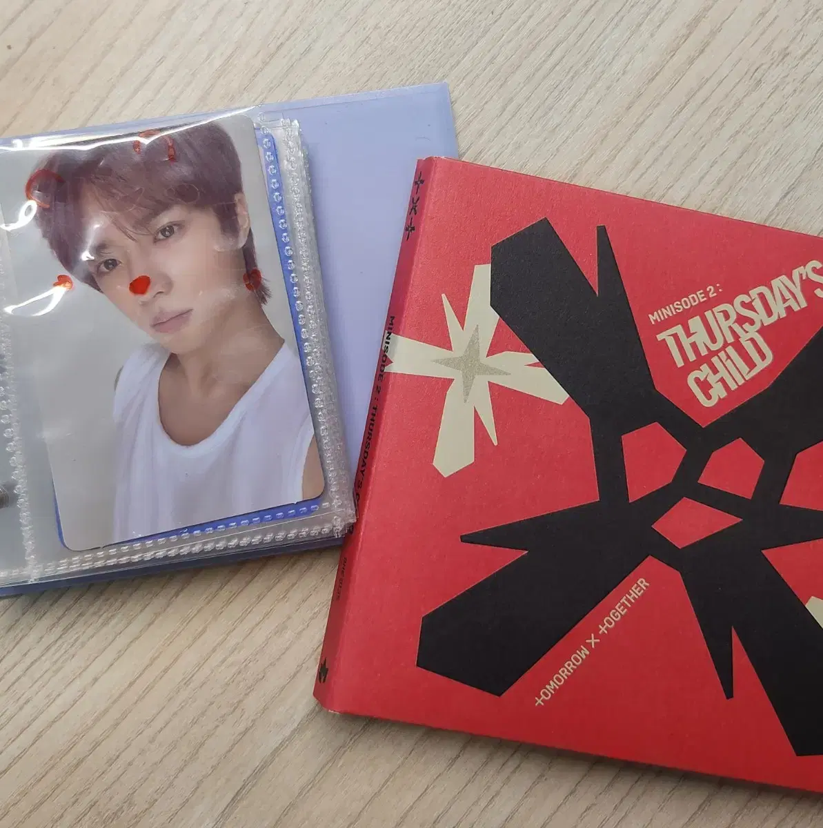 Half-priced Delivery beomgyu photocard album No defects