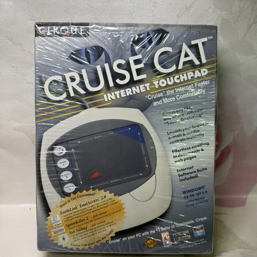 빈티지Cirque CRUISE CAT-GDB500인터넷터치패드1994