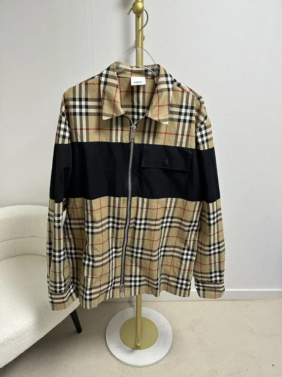 Size M / Burberry Vintage Check Shirt Jacket