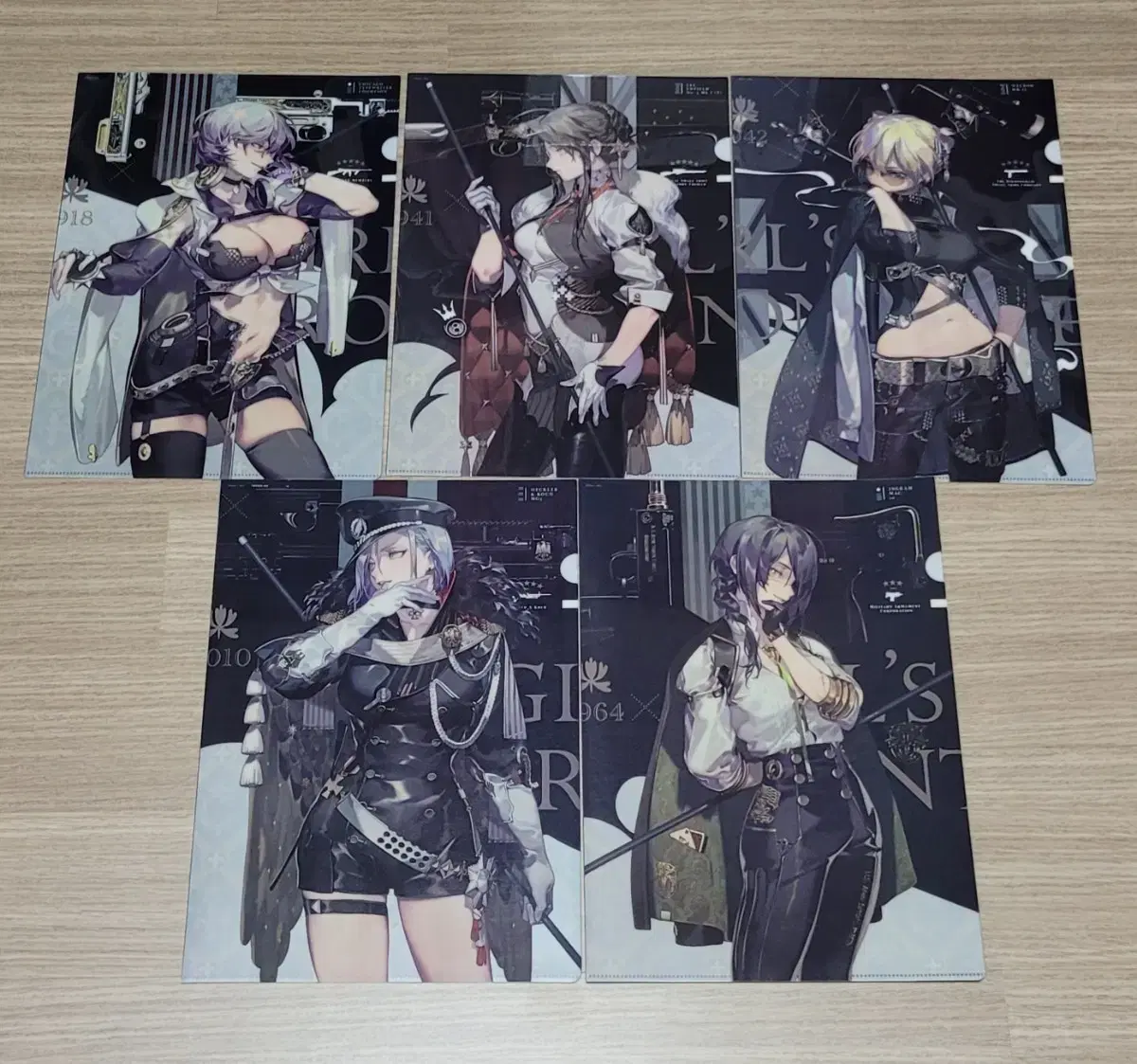 Girls' Front lay unofficial goods clearfile