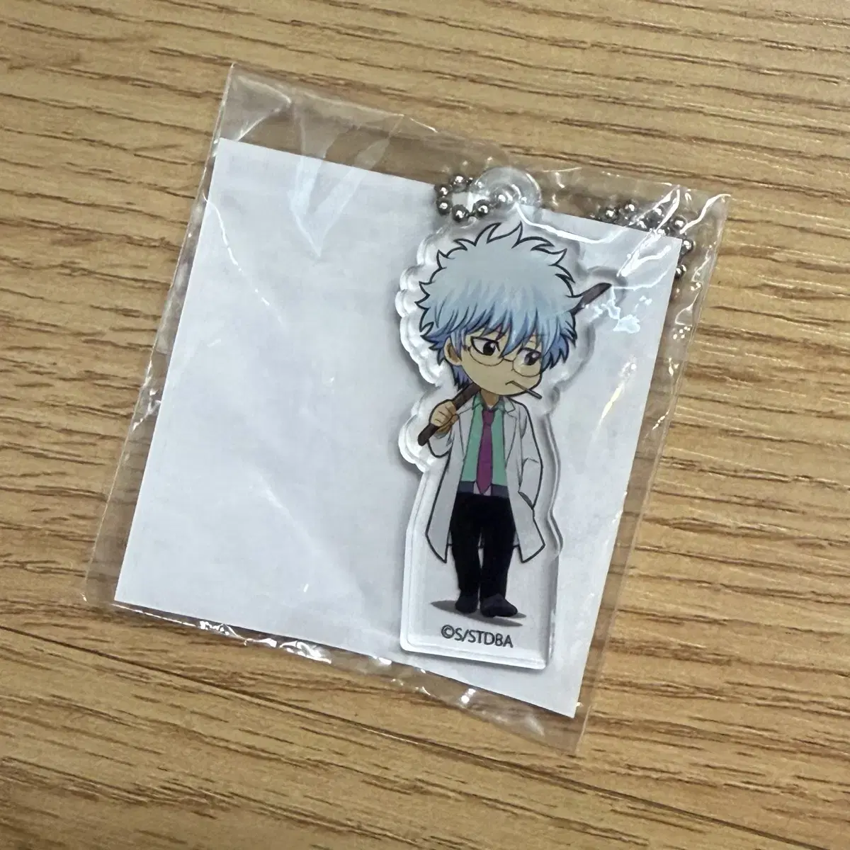 Gintoki Gintoki Ginpachi 3Z Arc Ring keyring Strap Keychain Unsealed