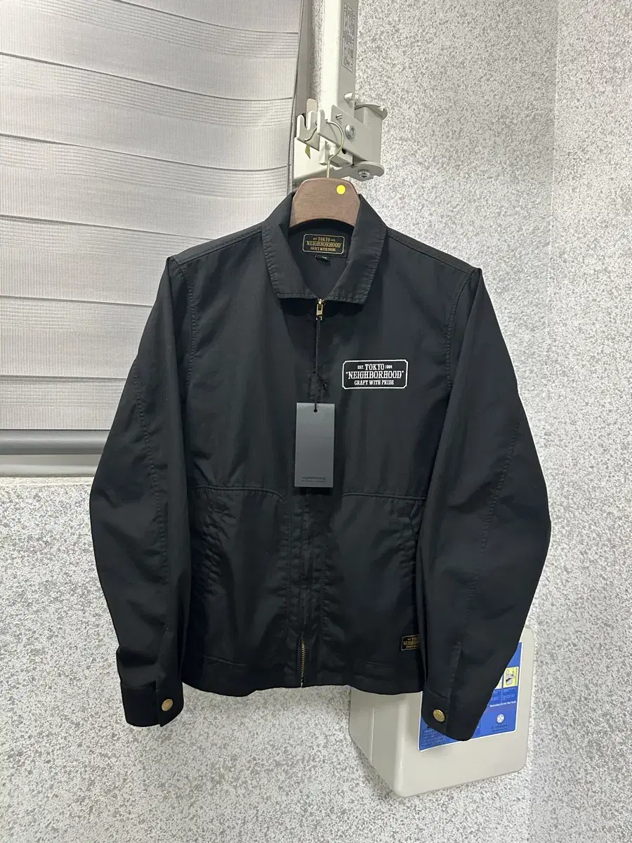 [L] NAVER Hooded Barshield Drizzler Jacket Black