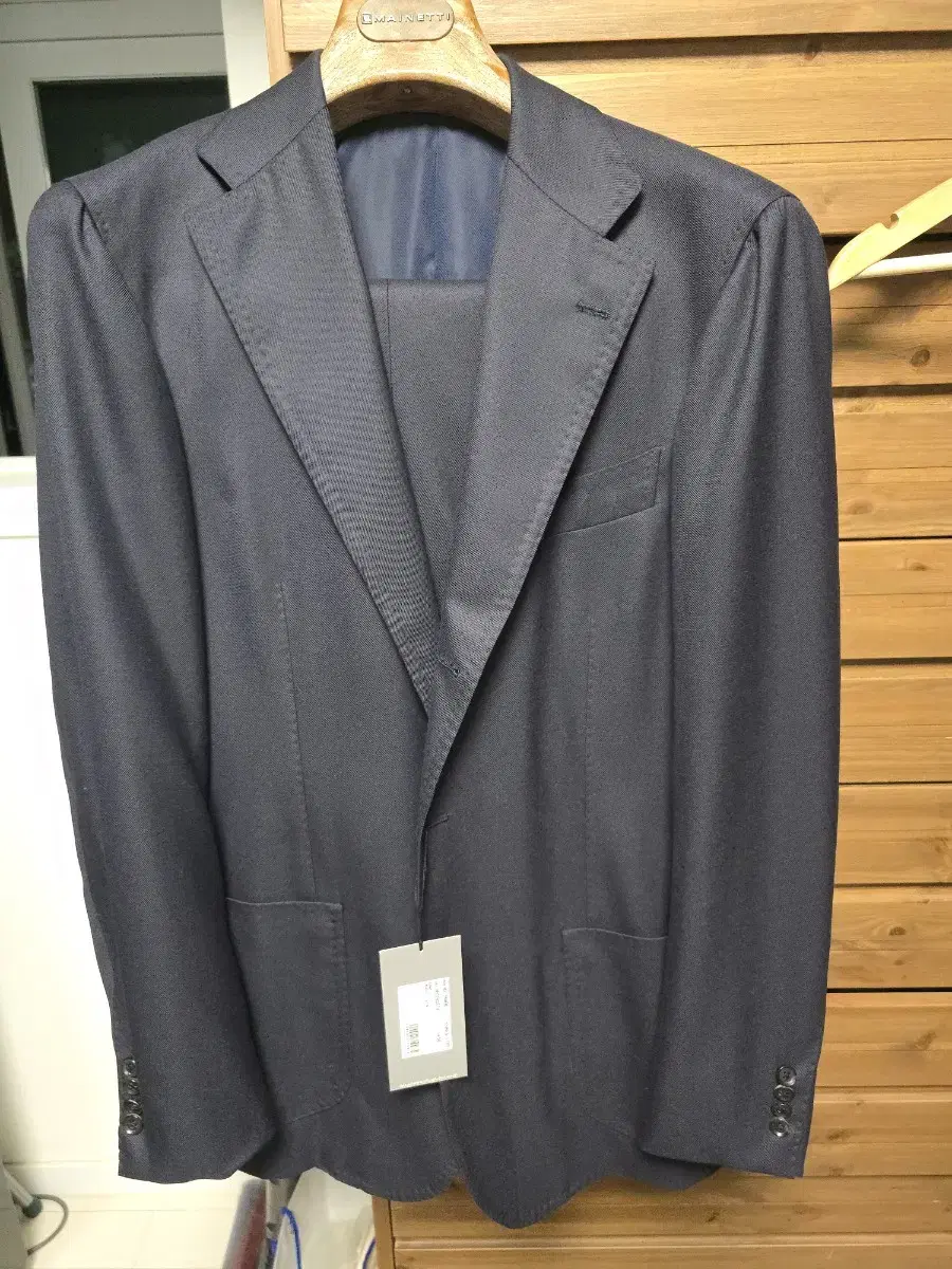 Ringjacket Maestro Label Navy Suit 50 Holland & Sherry New