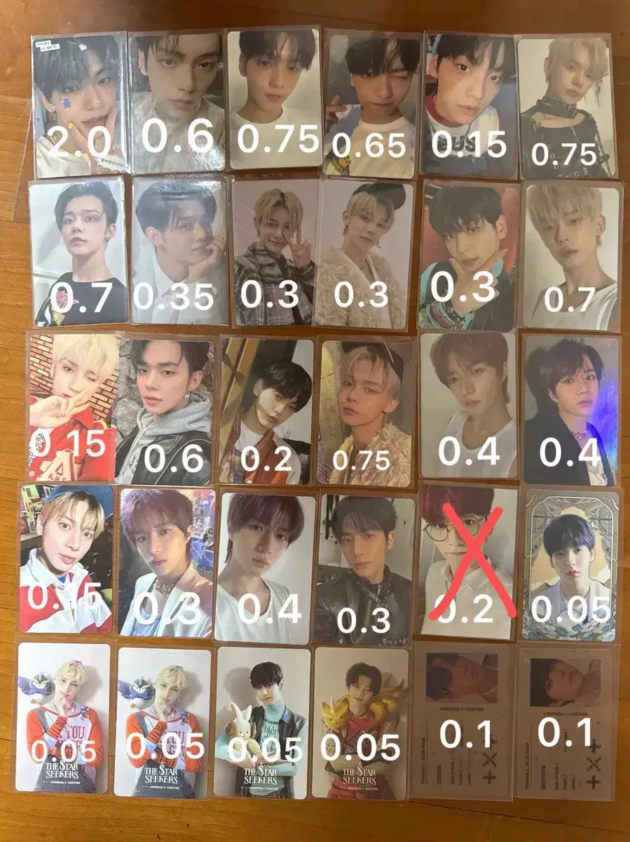 txt photocard wts unstanning Disposition (Yeonjun SoobinBeomgyu TaehyunHueningkaiInnumchan