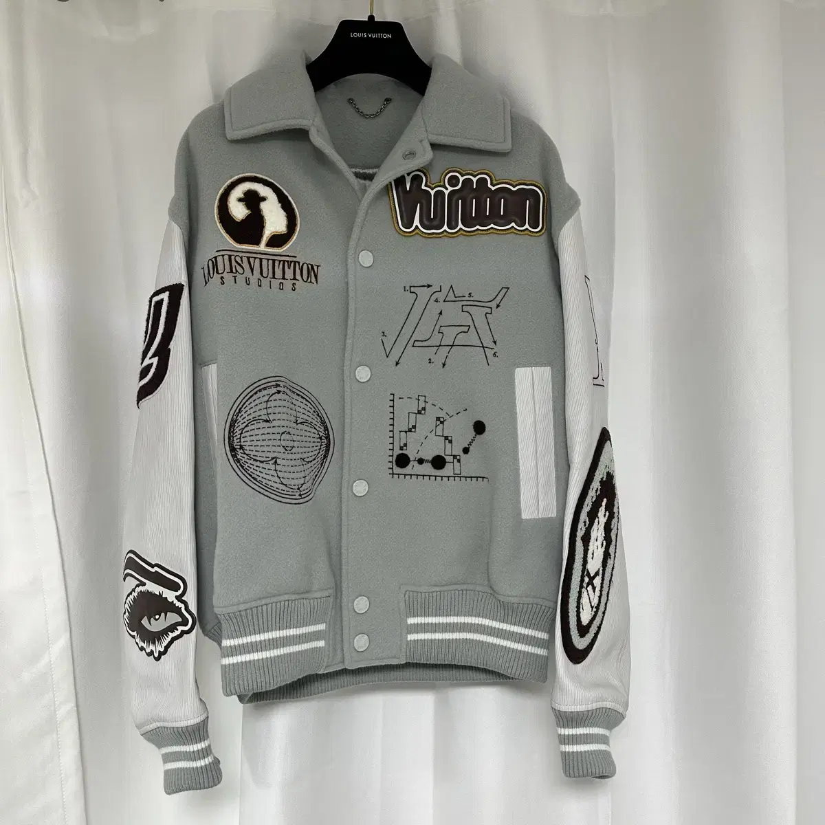 Department Store Edition / FW23 Louis Vuitton Kid Super Varsity Jacket