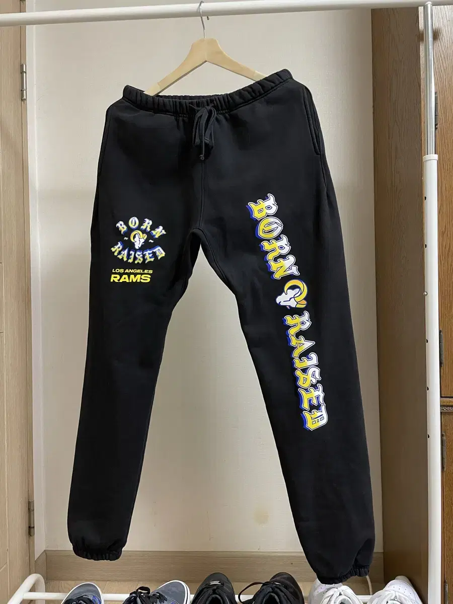 [M]Bone & Raised Sweatpants Black