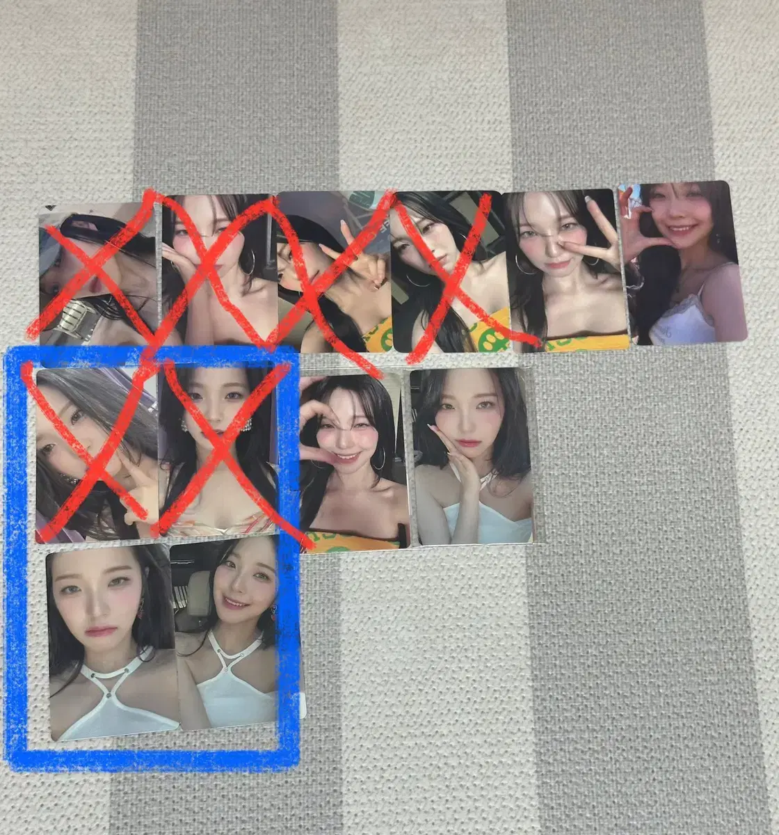 Fromis 9 baek jiheon Supersonic Photocard Alpo Unreleased Photocard