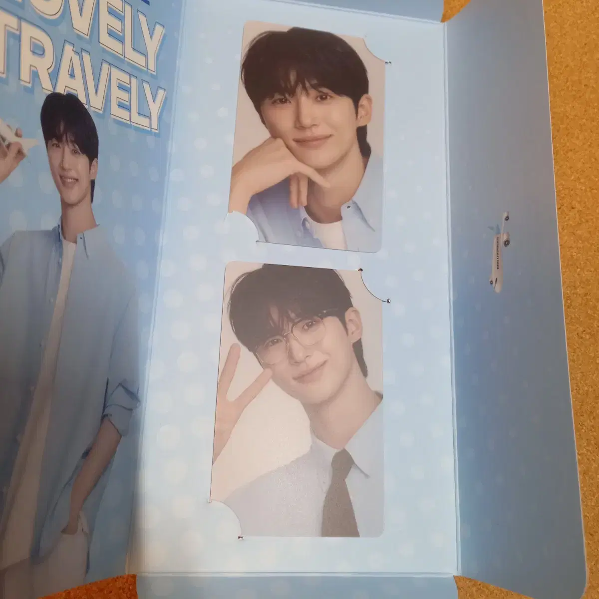 NH Nonghyup Wooseok Byun Travel photocard Photo Card