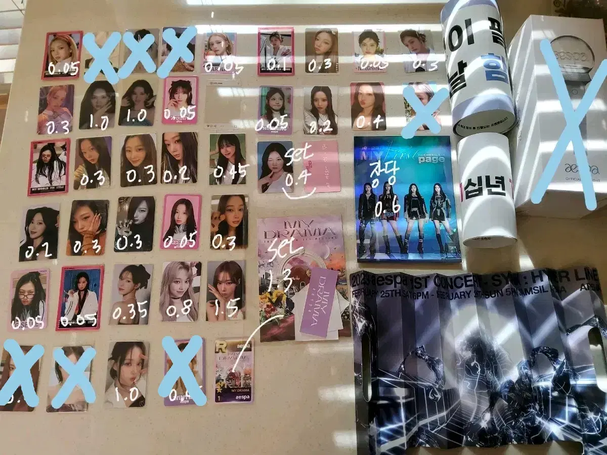 Source)) aespa photocard Goods WTS