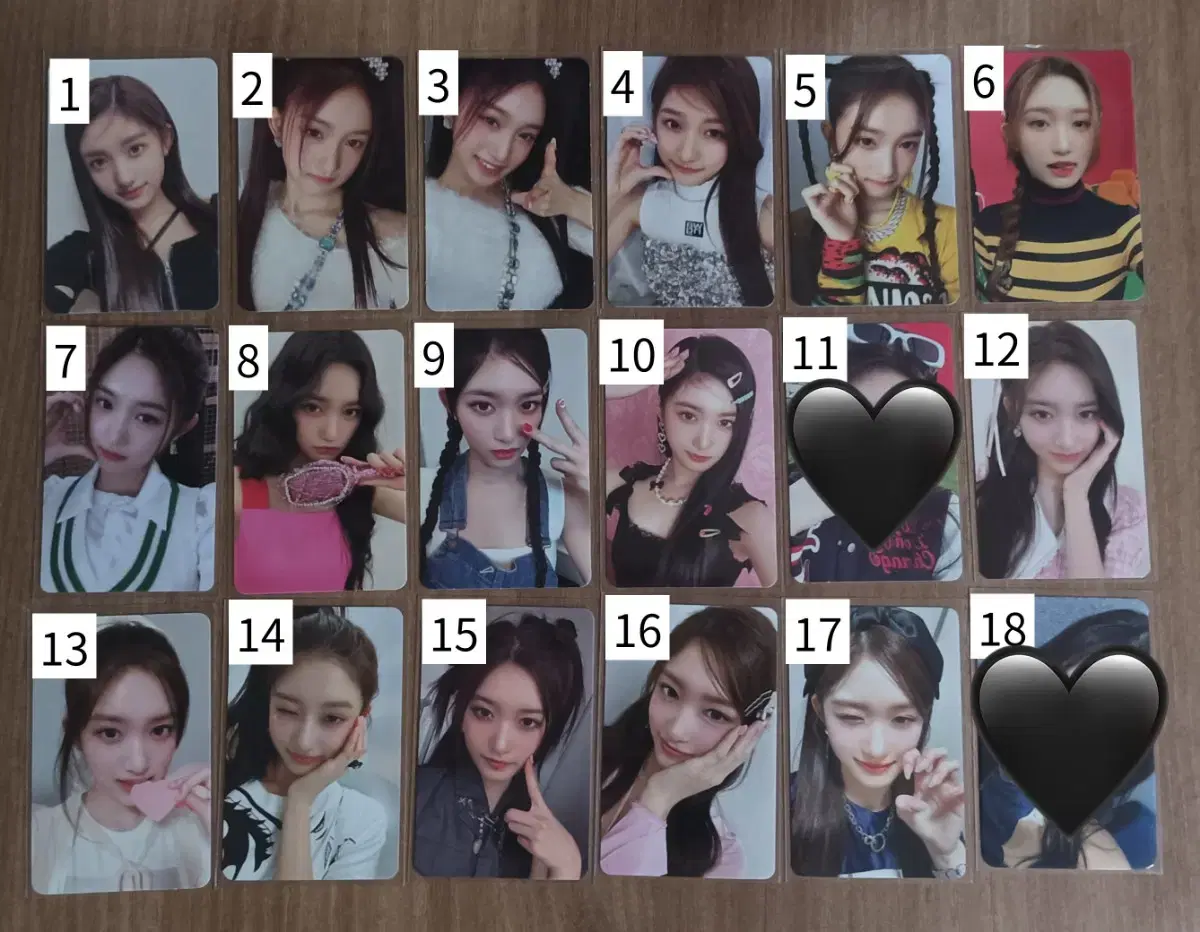 With sign photocard) ive photocard Bulk wts!