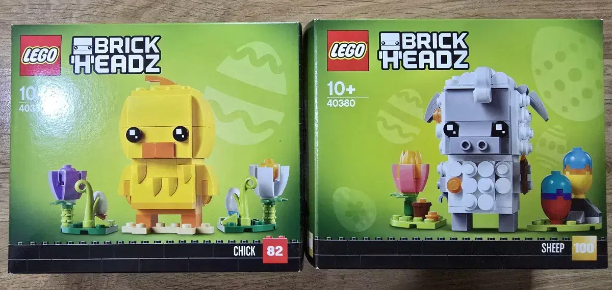 LEGO 40350, 40380 Easter Chick, Sheep Set