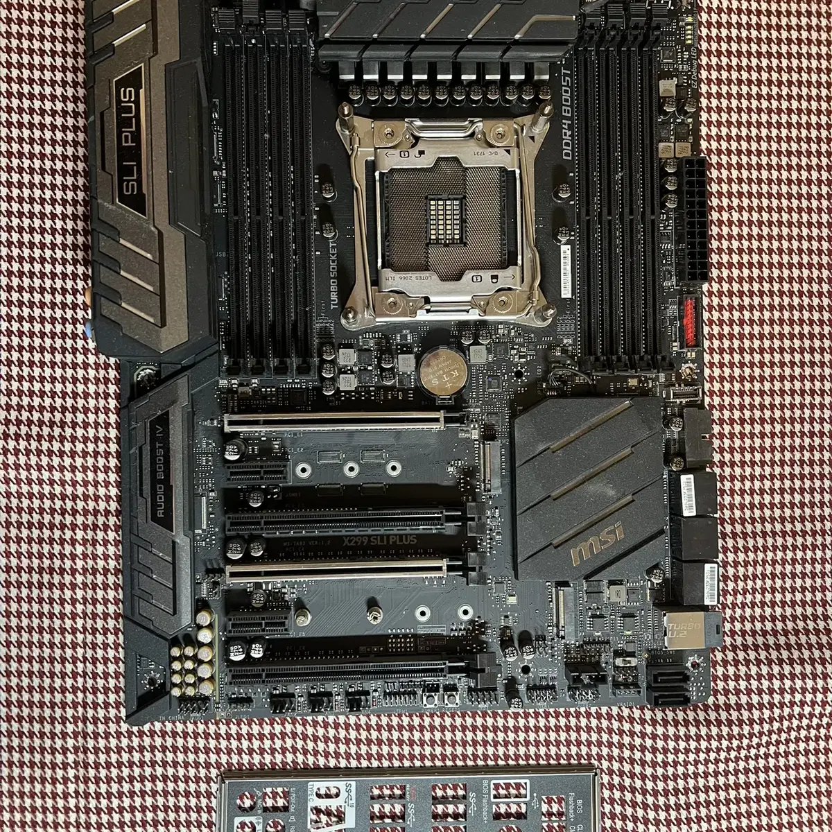 i7-7820X + MSI X299 SLI PLUS