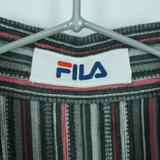 <b>FILA</b> 필라 코튼 스트라이프 셔츠