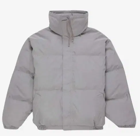 P.O. Gott Essential Puffer Jacket Reflective Silver M