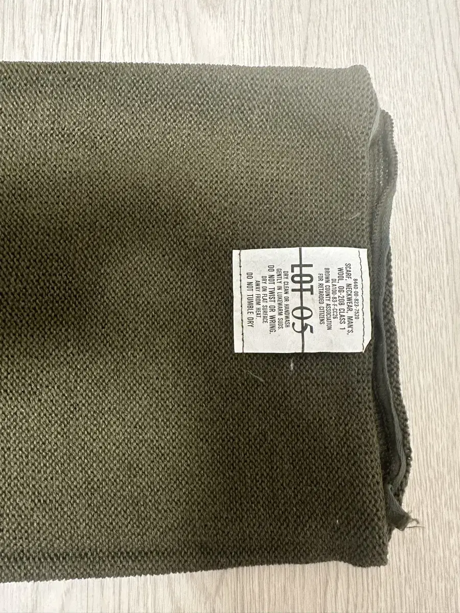 us army og-208 wool muffler