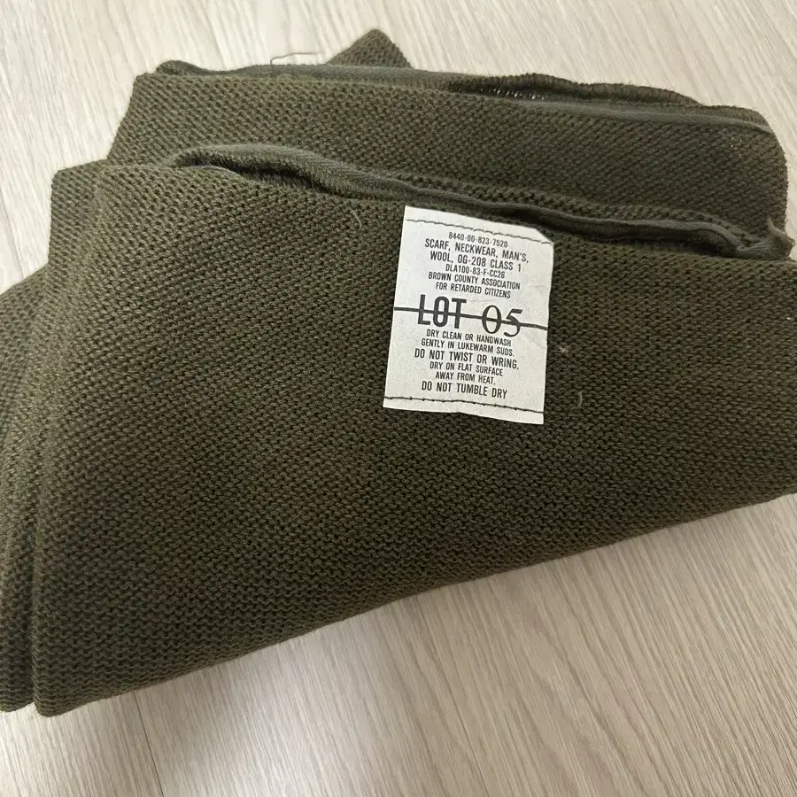 us army og-208 wool muffler