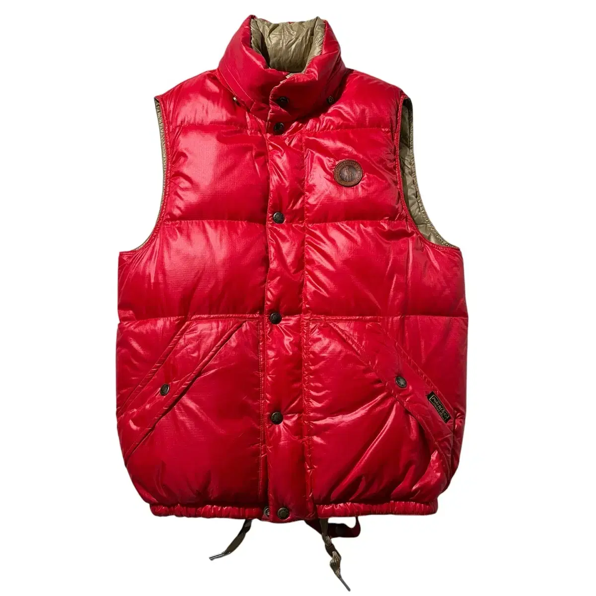 [S-M] Polo Ralph Lauren Cookie Logo Patch Down Puffer Padded Vest