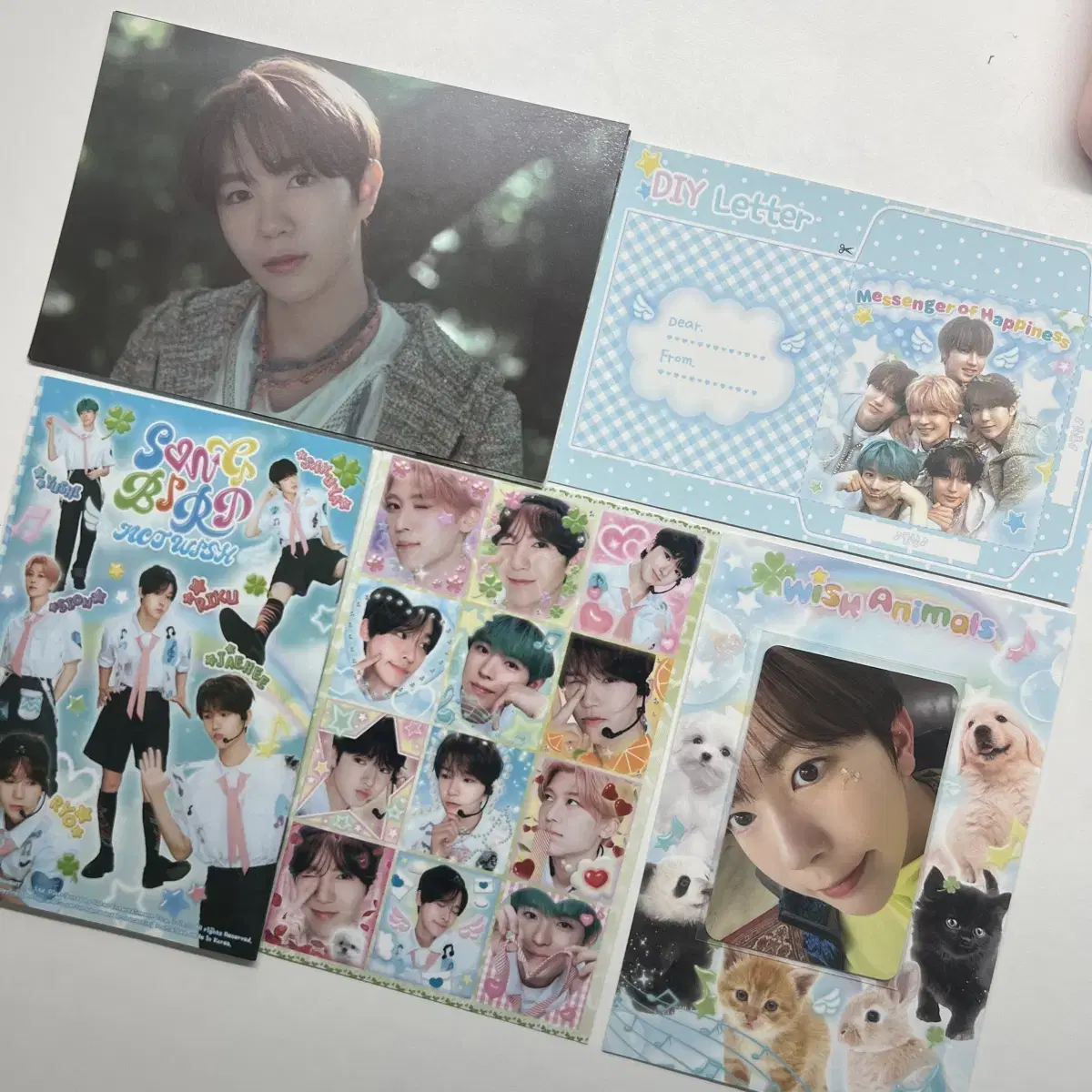 NCT WISH nct wish Ryosong Bird Letter Version full set WTS