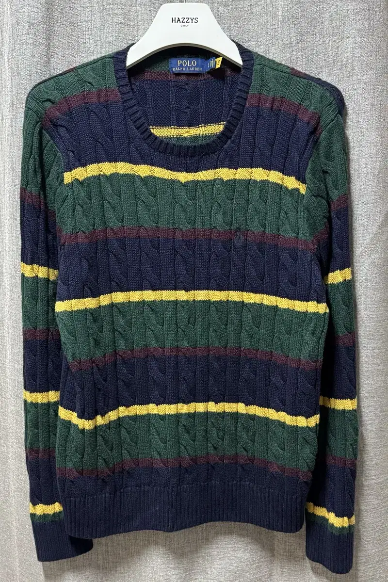 Polo Ralph Lauren Pretzel Knit L QRCertifiable ConditionGood