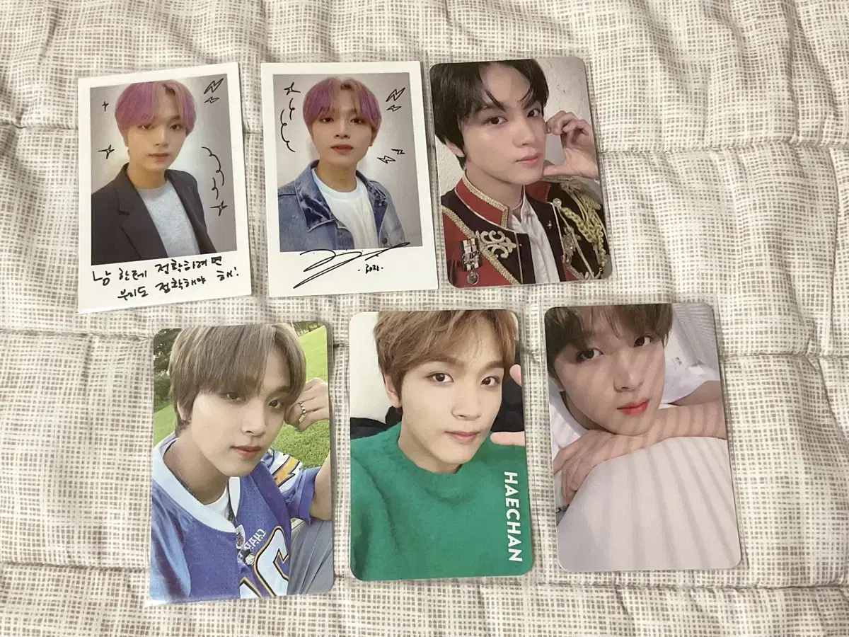 급처, 배포)nct haechan photocard bulk 제복해찬 헬퓨해찬 침대해찬 해찬 포카