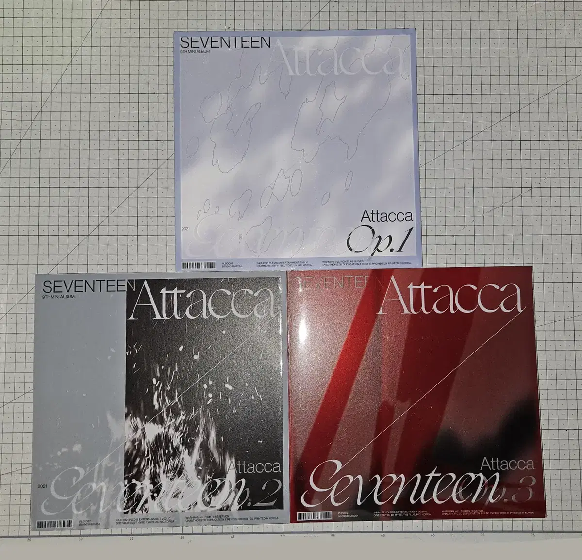 SEVENTEEN ATTACCA Vocal Team photobook album jeonghan joshua woozi DK