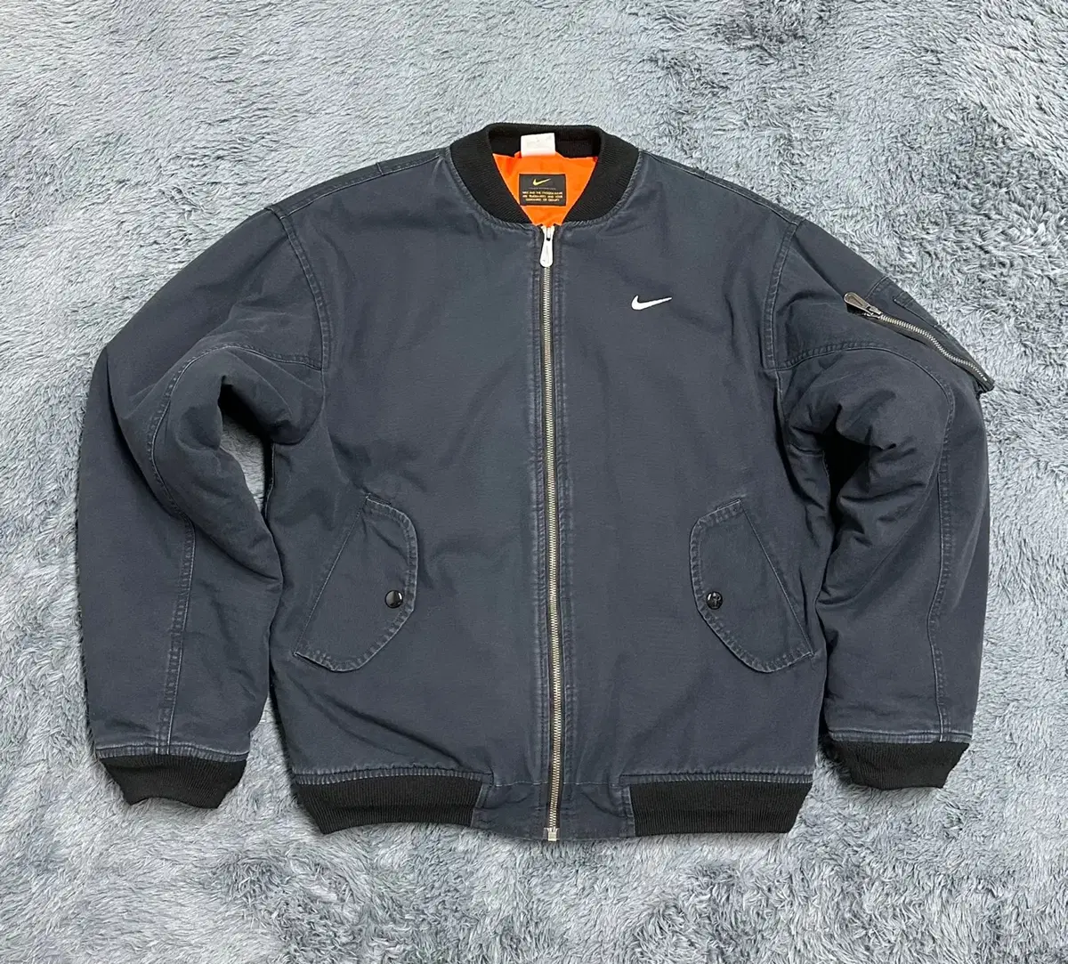 (Genuine) Q9 Nike Navy Work Jacket Size 95-100