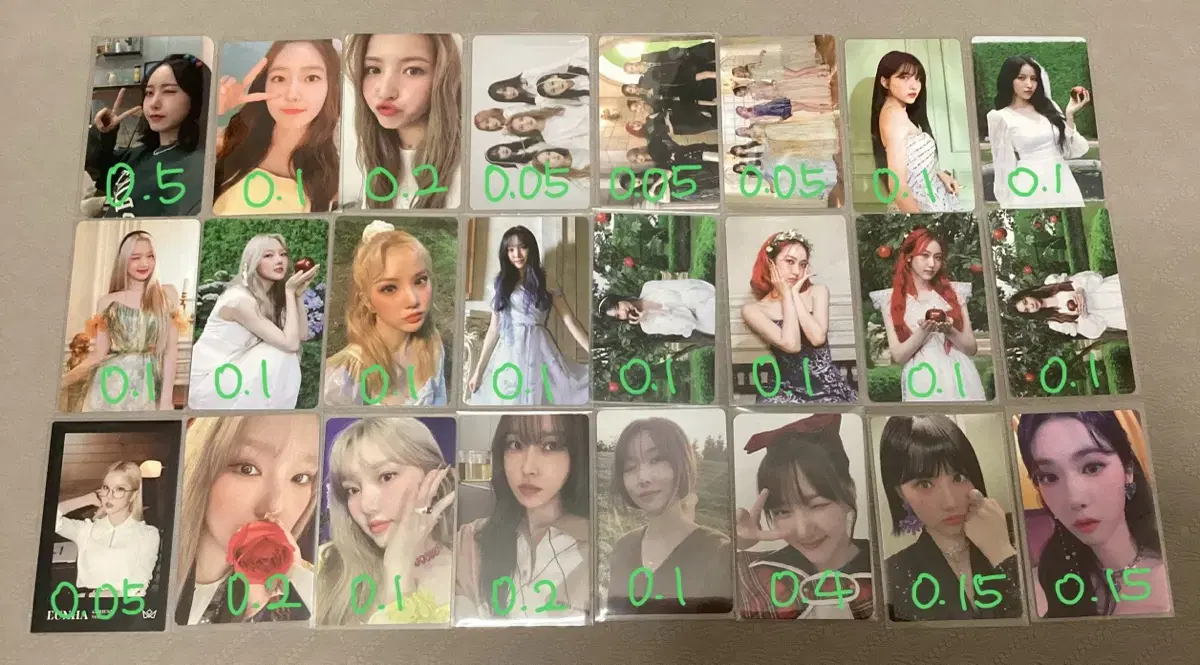 Gfriend viviz photocard