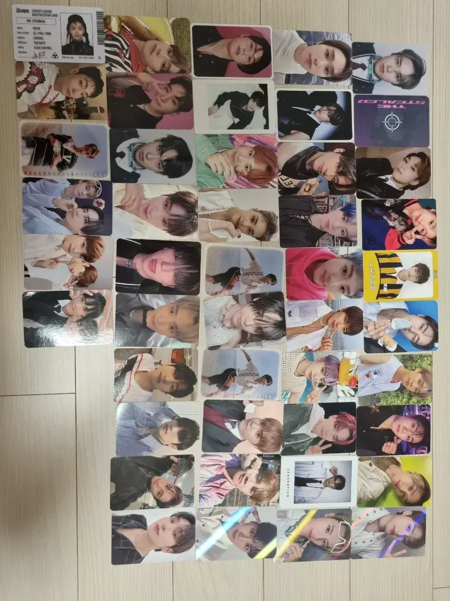 The Boyz photocard 46 wts