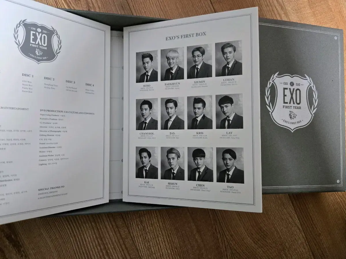 If it doesn't sell by November, I'm dumping it) exo DVD First Box