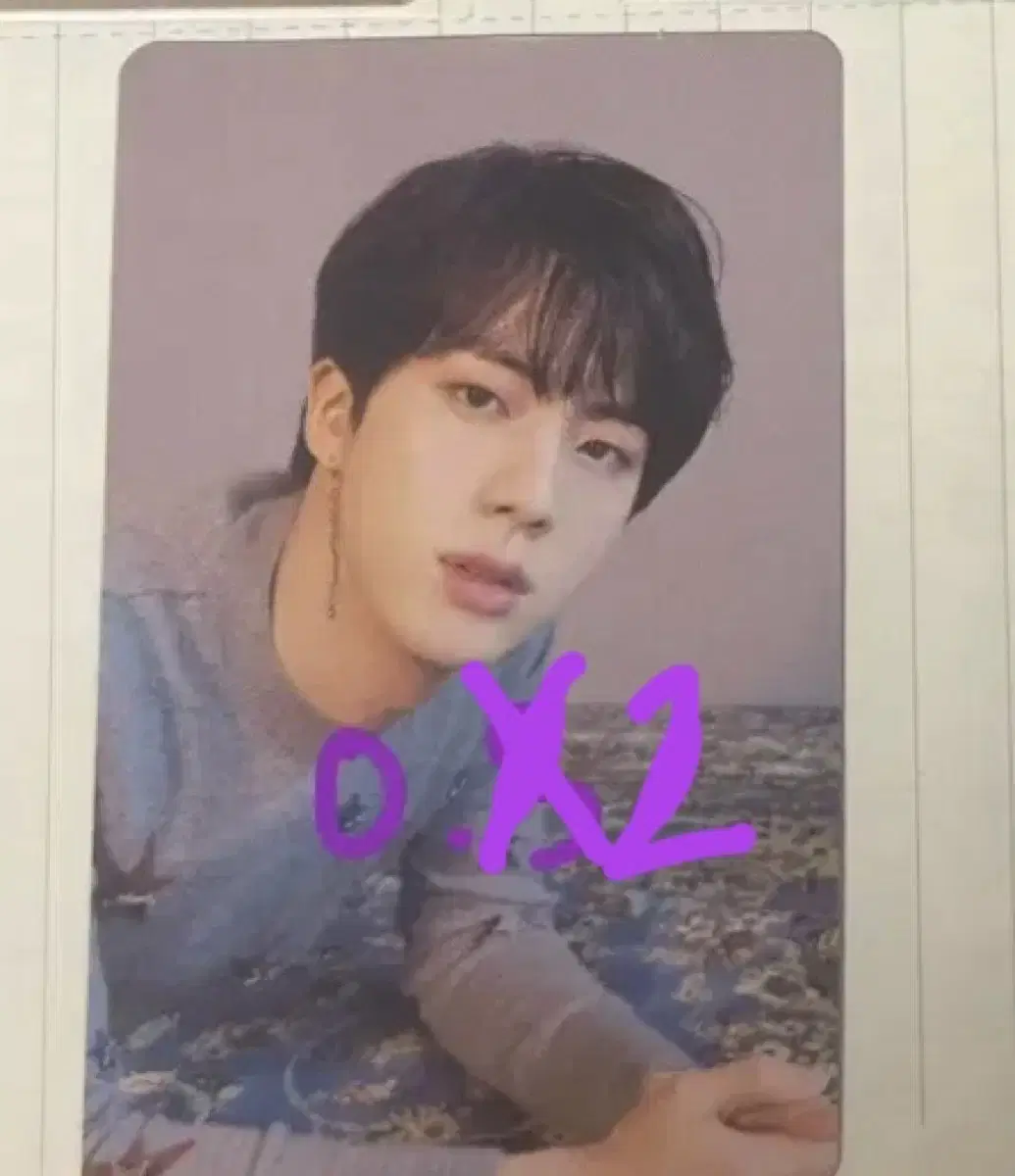 TEAR Tier Seokjin Photo Card