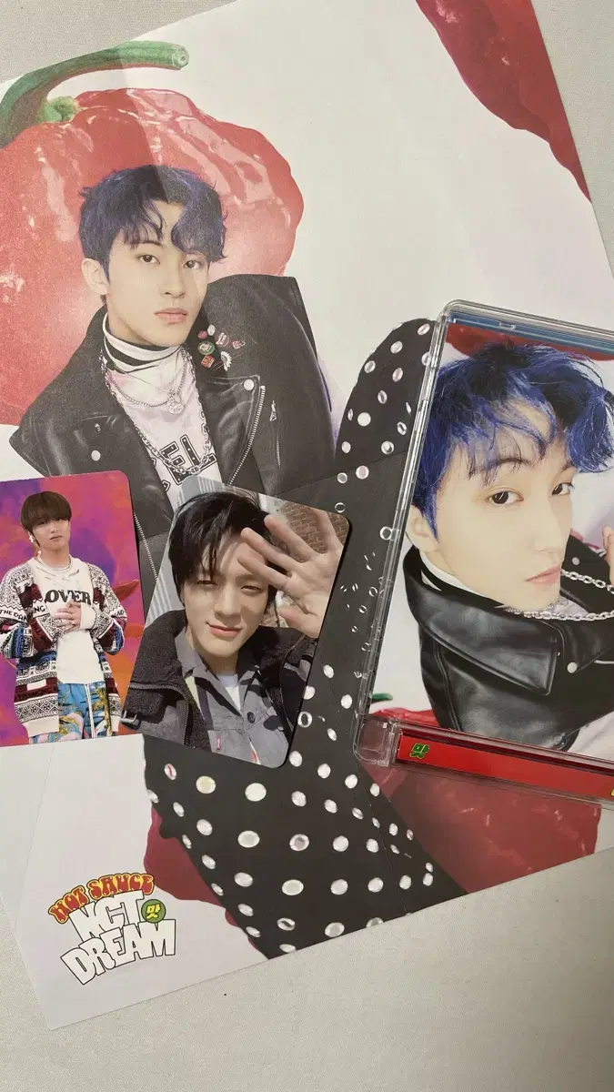 Flavors album haechan jeno Photocard