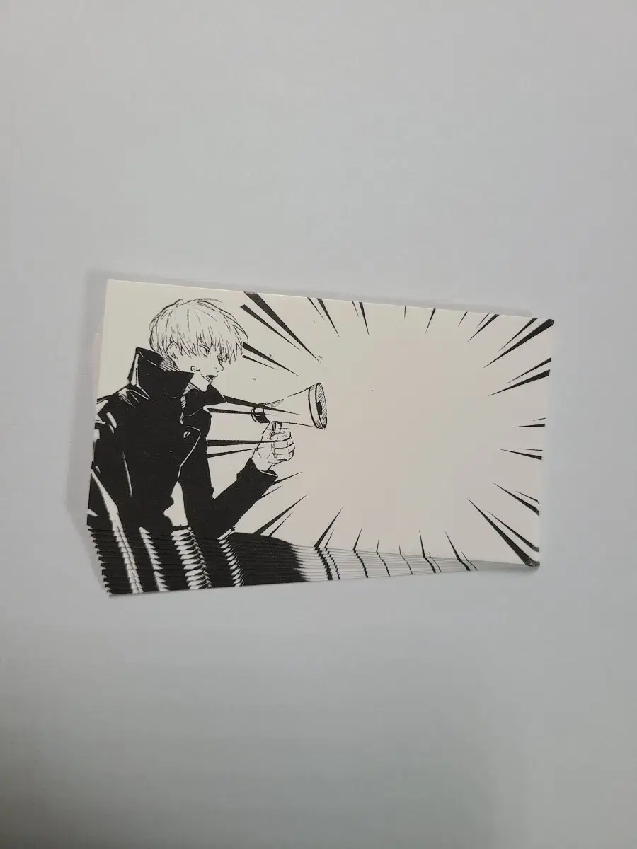 Zuu Spinning Inumaki Toge Notepad Goods Business Card