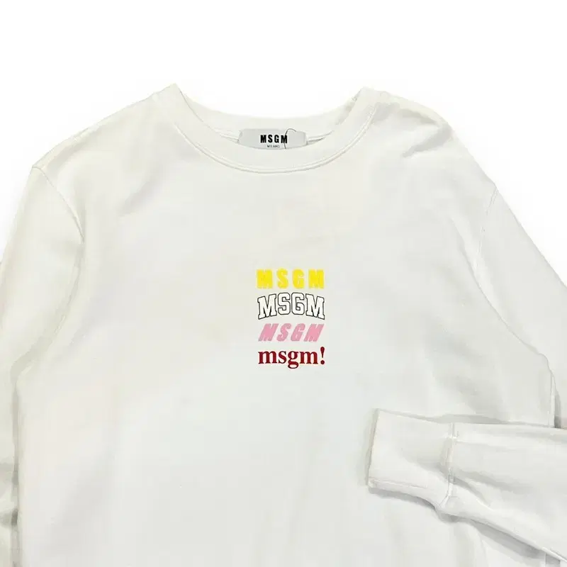 Msgm 로고 스웻셔츠 y07750