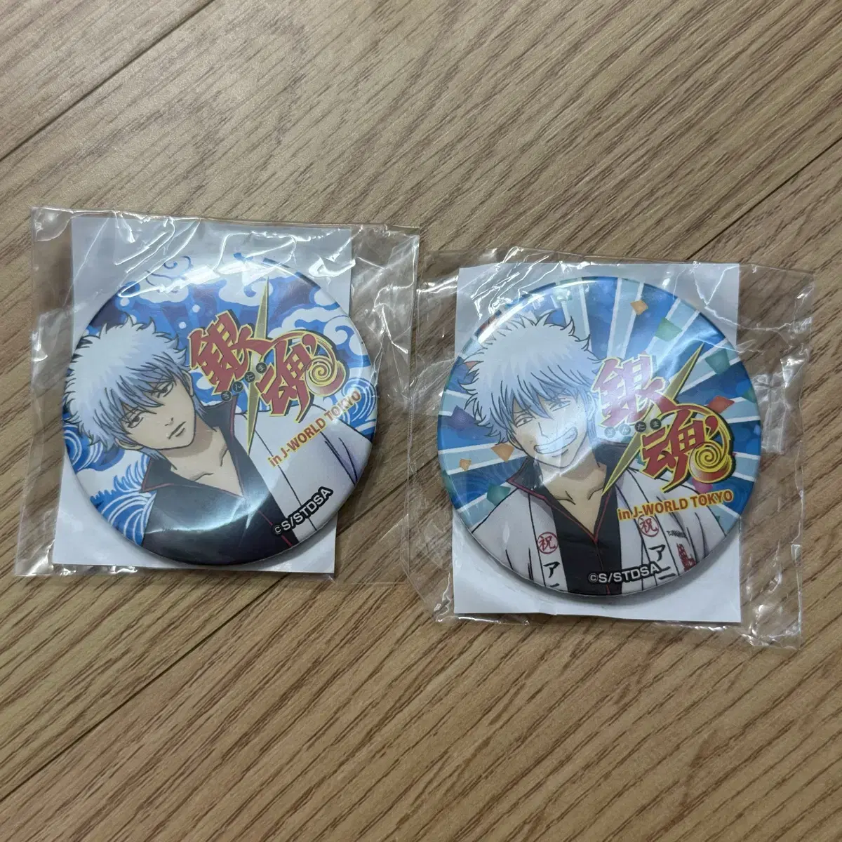 Gintoki Gintoki J WORLD Can Badge bulk Unsealed