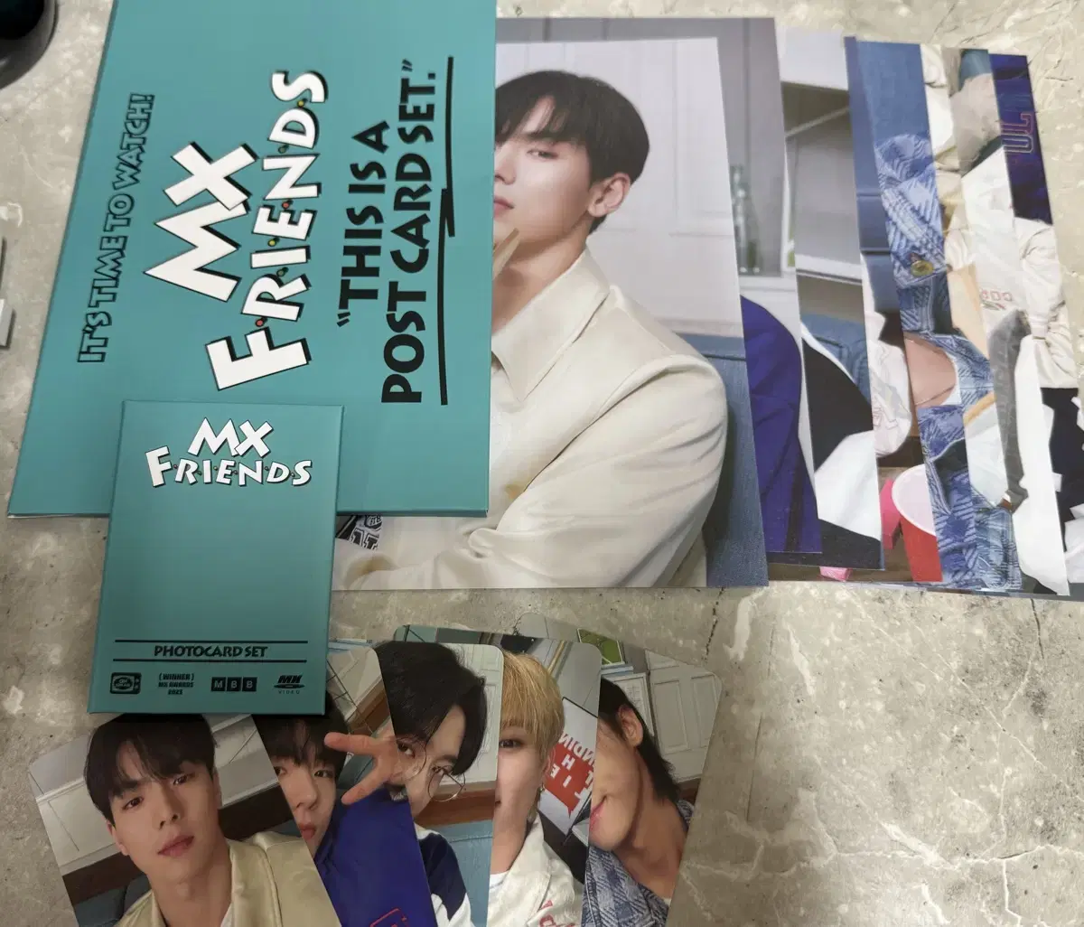 Monsta X fan con MX Friends Photocard Set, Postcard Set