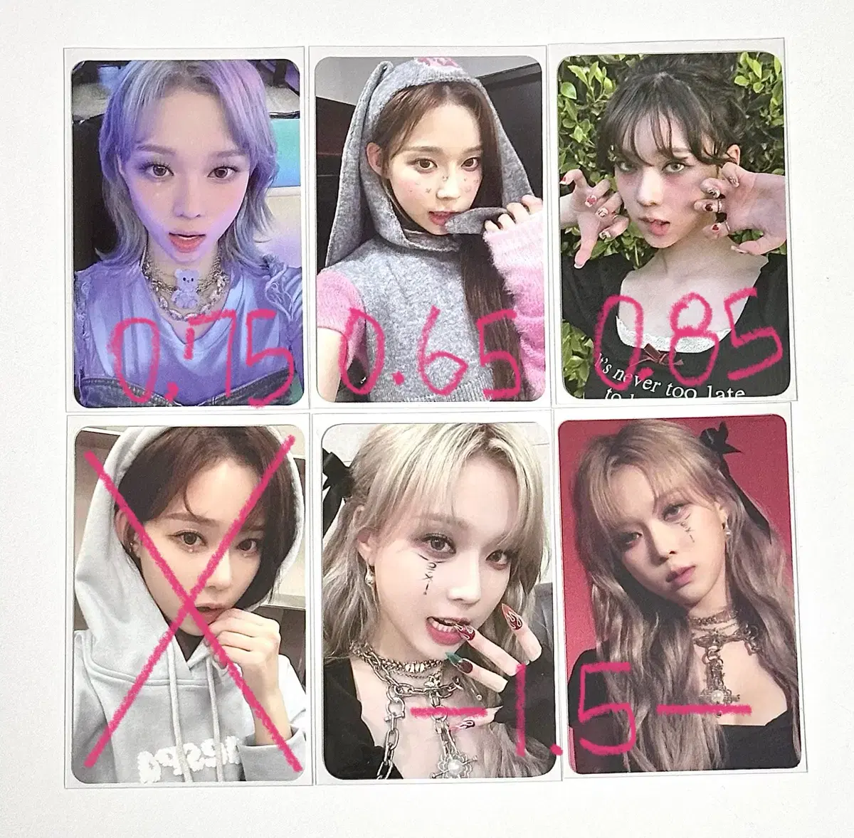 aespa winter photocard wtsbuncheolcom2millionpop uphoodgomdollispacierpodgirls