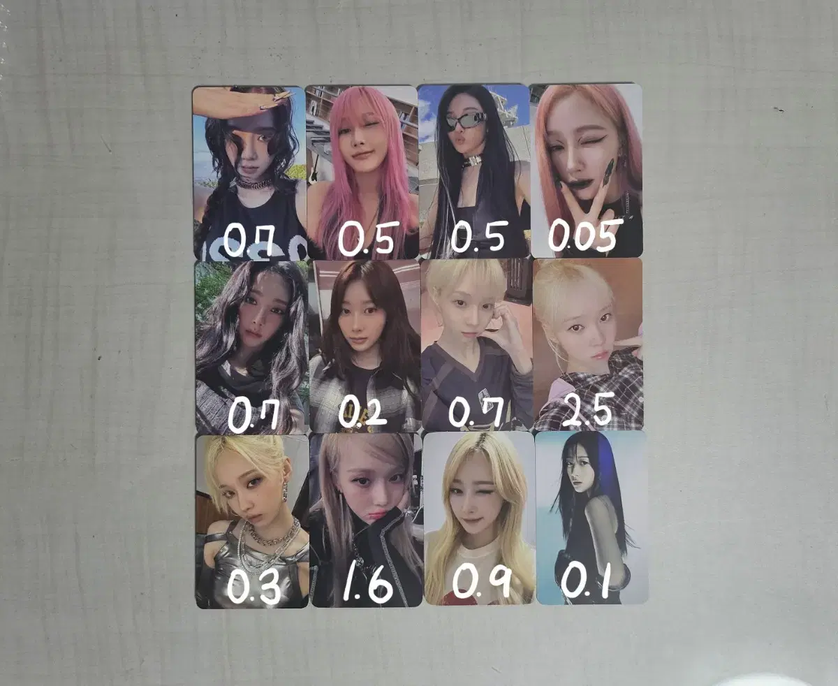 AESPA Armageddon Whiplash preorder Pansa Youngtong pop up photocard Sells