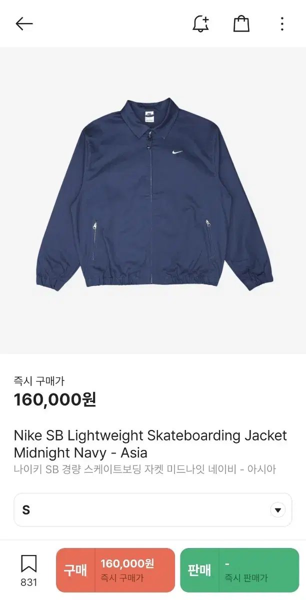 Nike SB Skateboarding Jacket