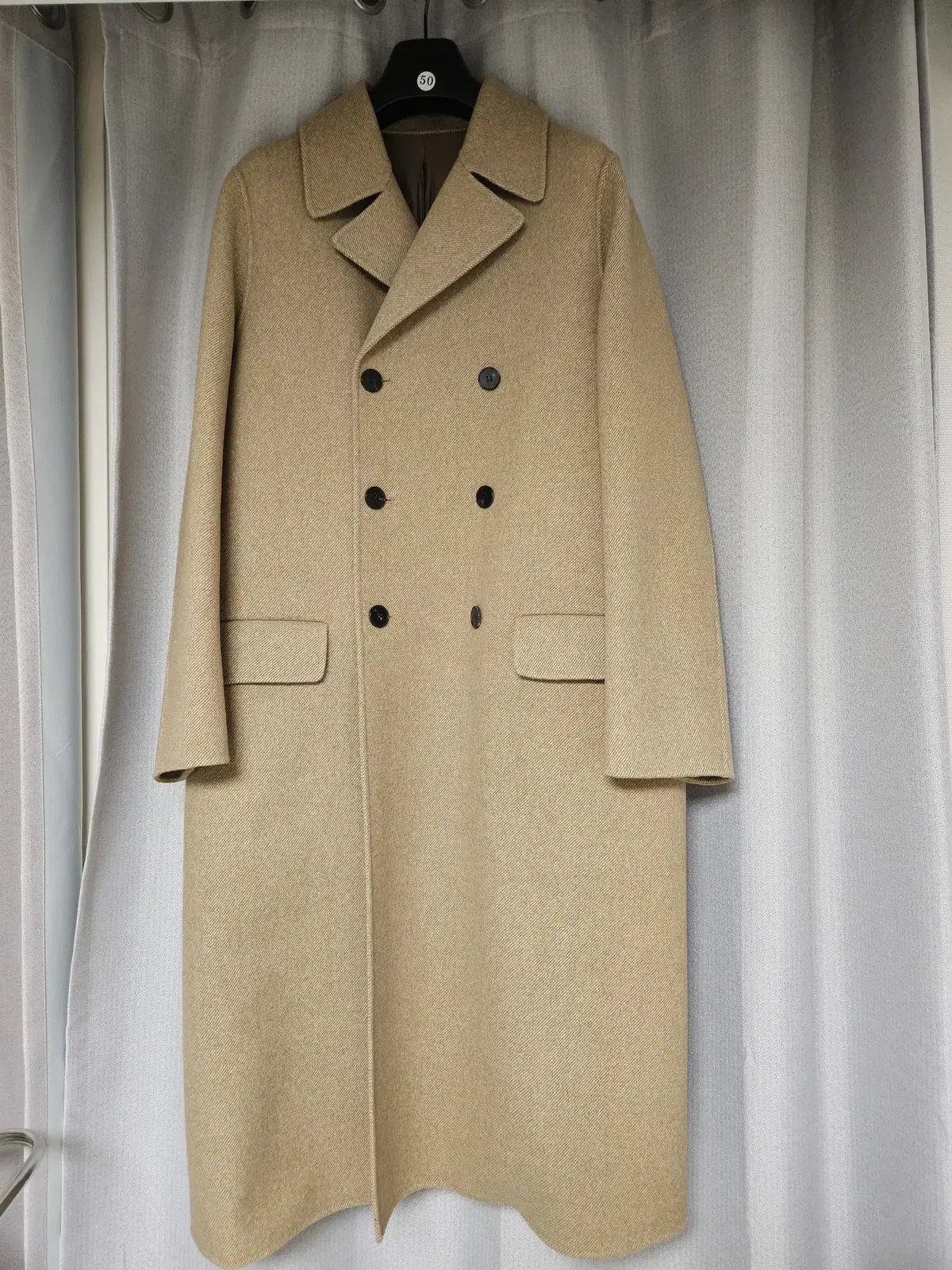 Mamagari Boned Coat / Twill Beige / 50