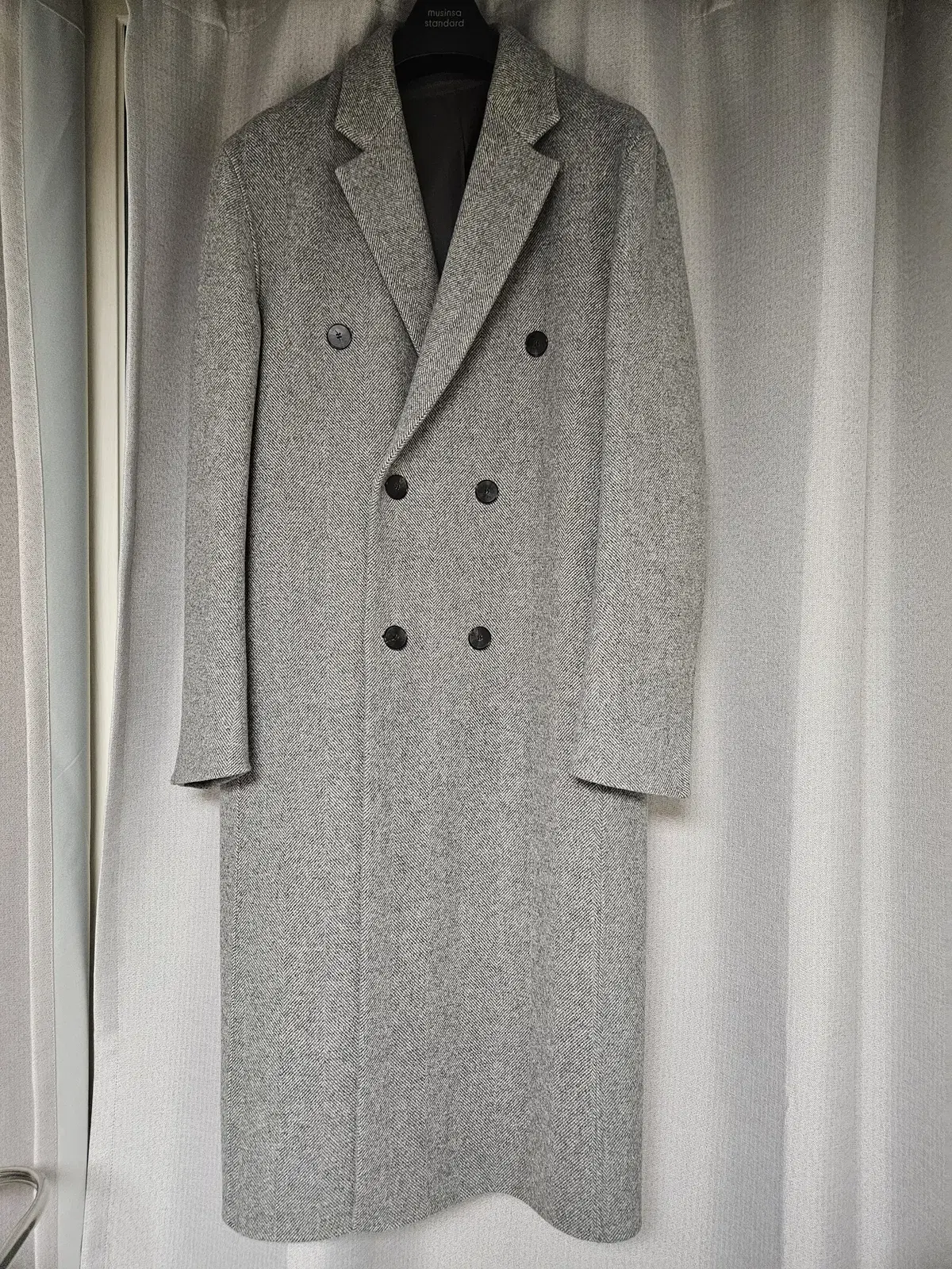 Mamagari Double Coat / Twill Gray / 48