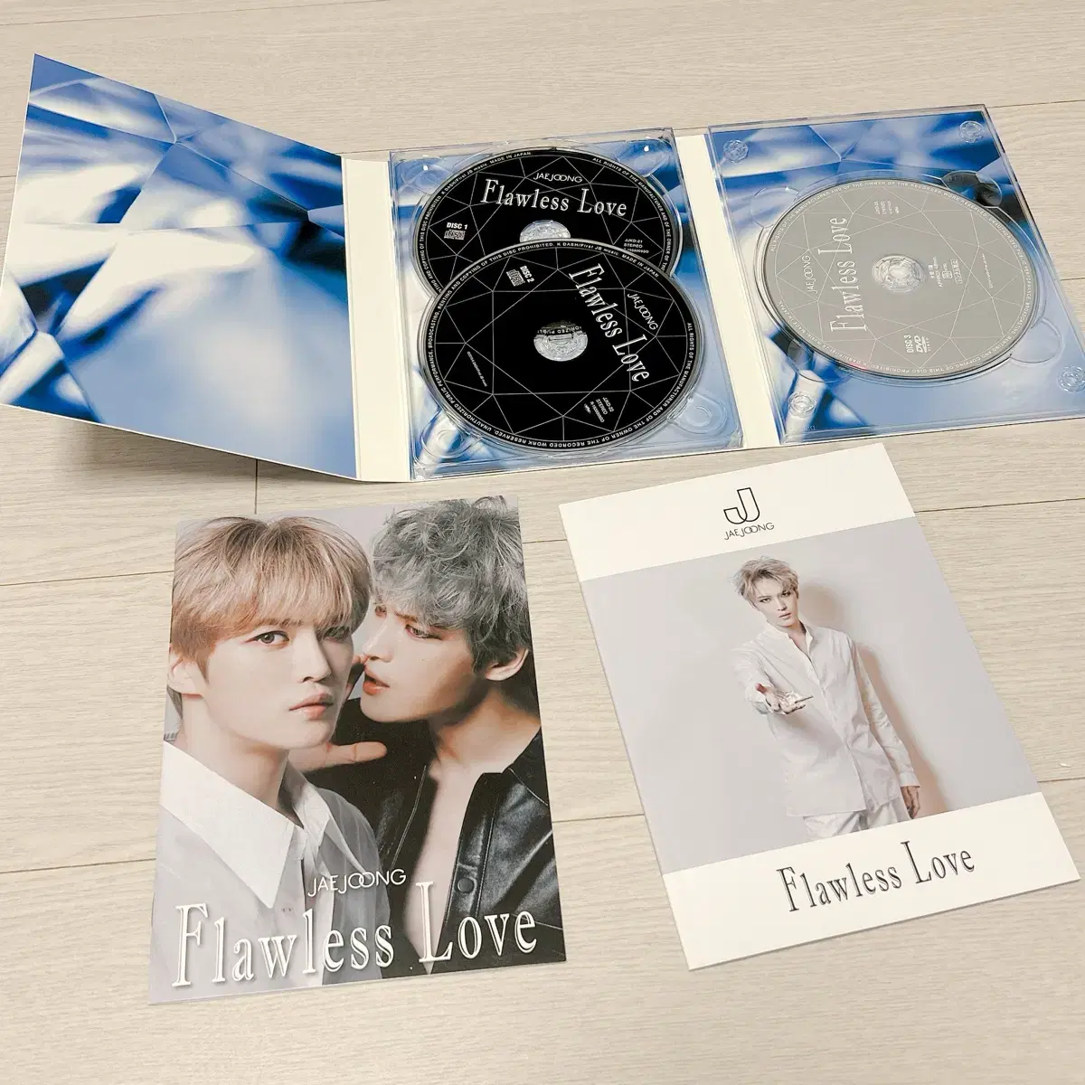 Kim Jaejoong FLAWLESS LOVE JAEFANS limited album sell (CD+DVD